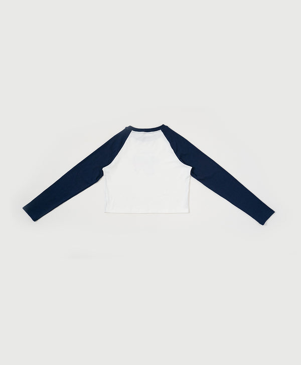 Go For It! Raglan Long Sleeves Baby Tee