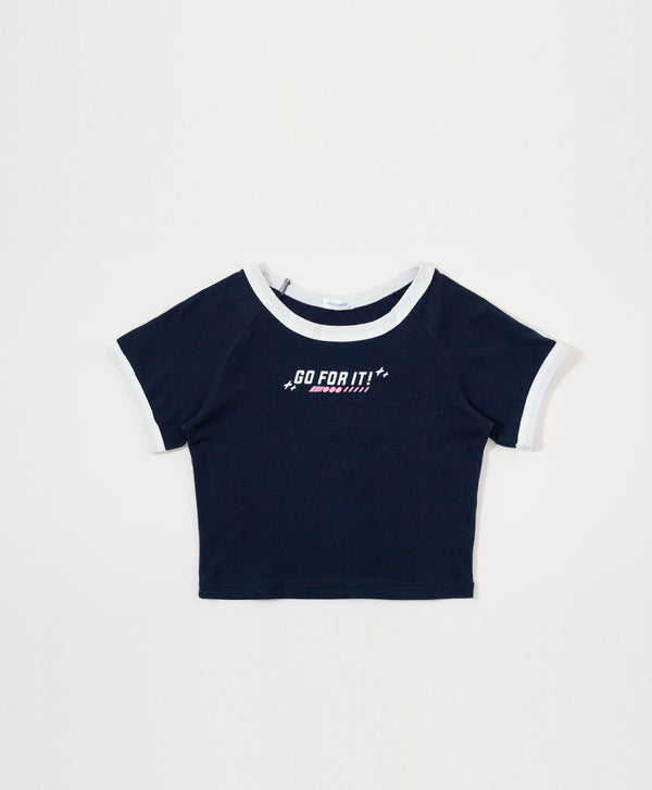 Go For It! Raglan Baby Tee