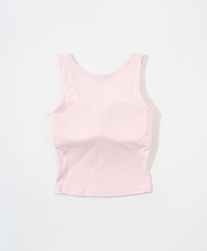 I am Padded! Square Neck Padded Tank Top