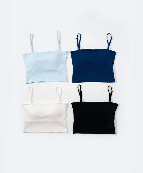 Pickle Me Shining Glow Padded Tube Top
