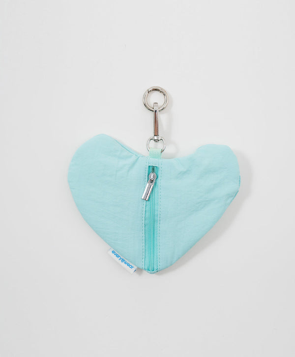 Peekaboo Heart Pouch Bag Charm
