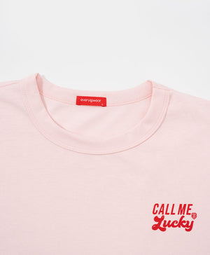 Call Me Lucky Unisex Crew Neck Tee