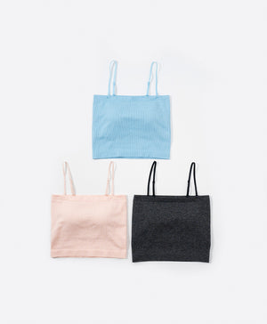 I am Padded! Multiway Ribbed Tube Padded Top