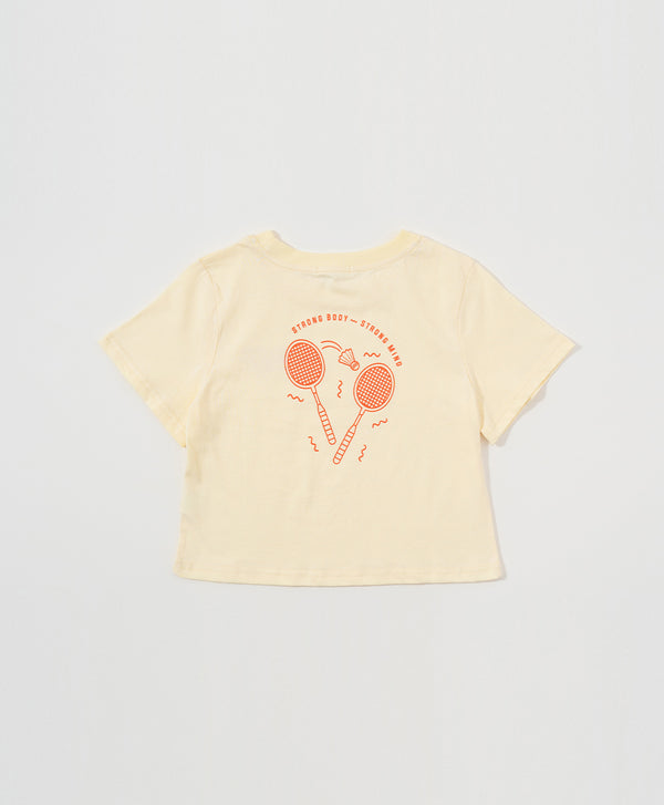 Go For It! Relaxed Fit Crop Tee