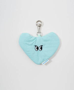 Peekaboo Heart Pouch Bag Charm