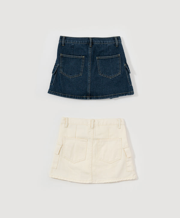Go For It! Denim Skirt