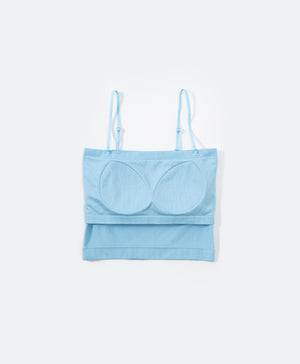 I am Padded! Multiway Ribbed Tube Padded Top