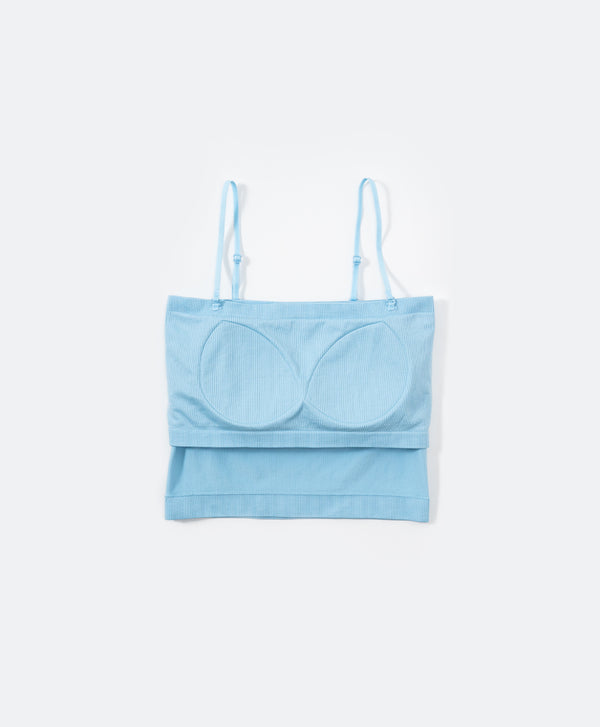 I am Padded! Multiway Ribbed Tube Padded Top