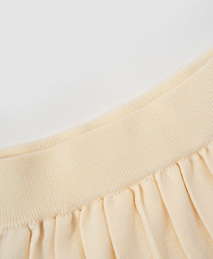 Go For It! Pleated Knitted Skirt