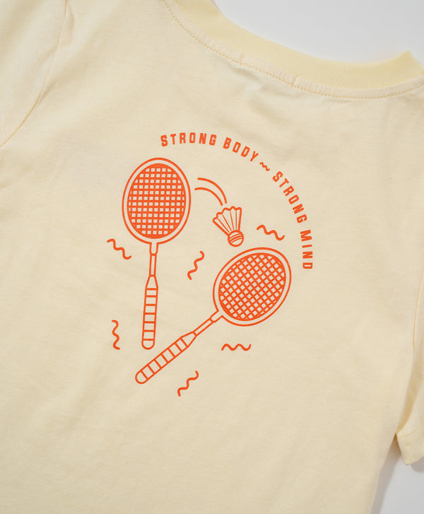 Go For It! Relaxed Fit Crop Tee