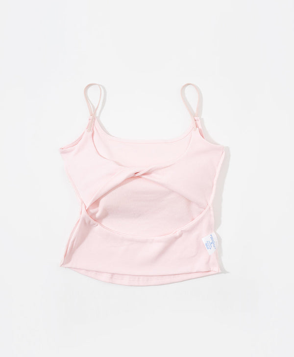 I am Padded! Hollow Back Cami Padded Top
