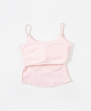 I am Padded! Hollow Back Cami Padded Top