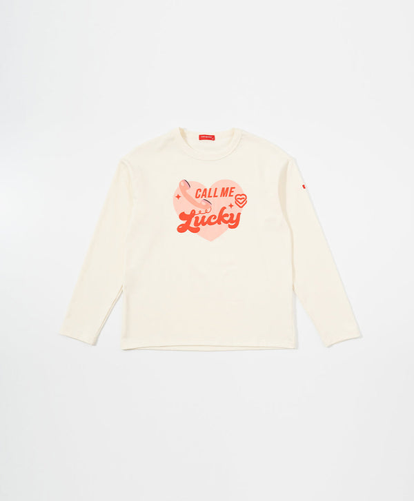 Call Me Lucky Long Sleeves Tee