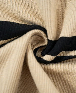 Peekaboo Striped Polo Shirt