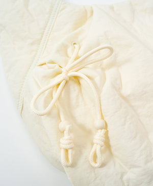 F.H.C Ribbon Dumpling Sling Tote Bag