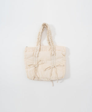 Peekaboo Puffy Bow Tote