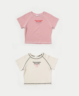 The Playmakers Raglan Baby Tee