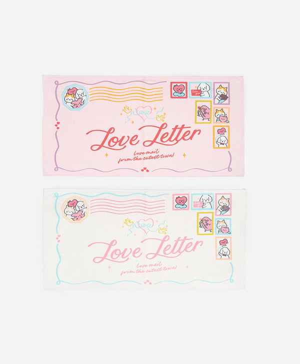 Love Letter From The Cutest Town Cotton Muslin Bath Towel (1pc)