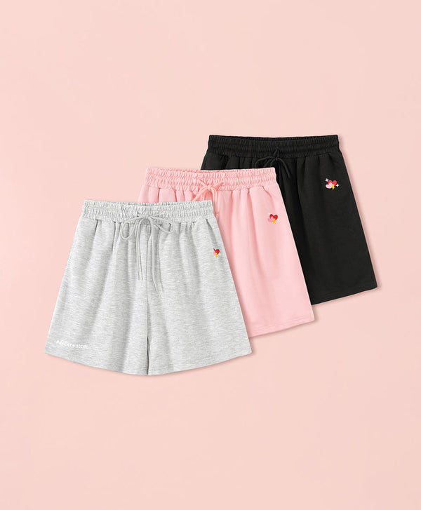 Peachy Social Sweatshorts