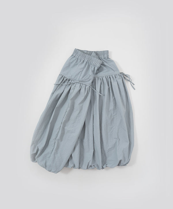 Peekaboo Bubble Maxi Skirt