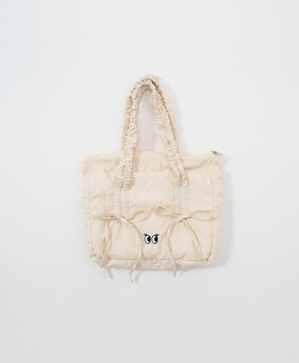 Peekaboo Puffy Bow Tote