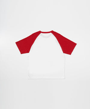 Call Me Lucky Raglan Sleeves Relaxed Fit Tee