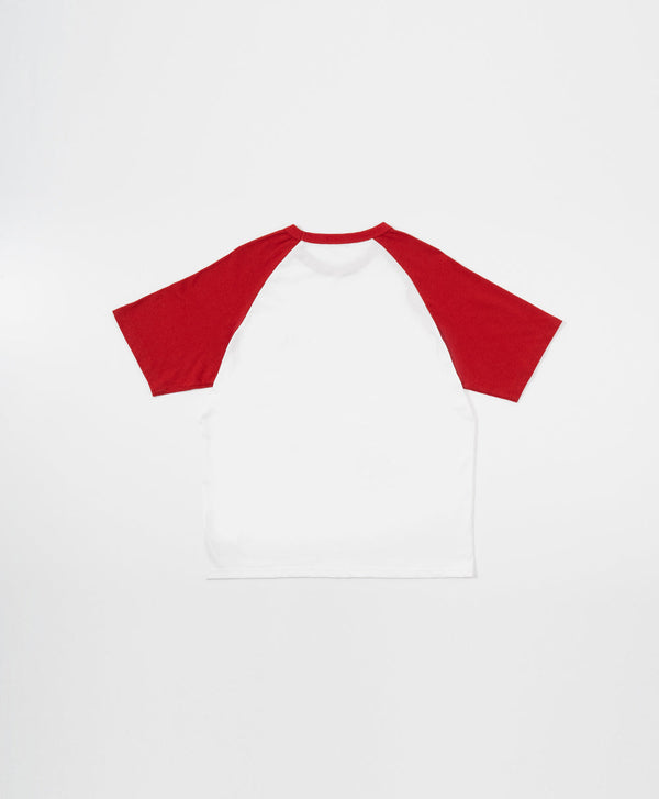 Call Me Lucky Raglan Sleeves Relaxed Fit Tee