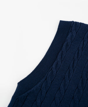 Go For It! Knitted Sleeveless Vest