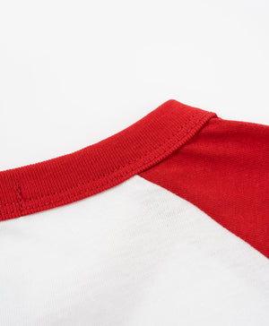 Call Me Lucky Raglan Sleeves Relaxed Fit Tee