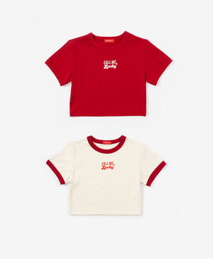 Call Me Lucky Baby Tee