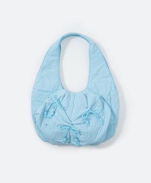 F.H.C Ribbon Hobo Tote Bag