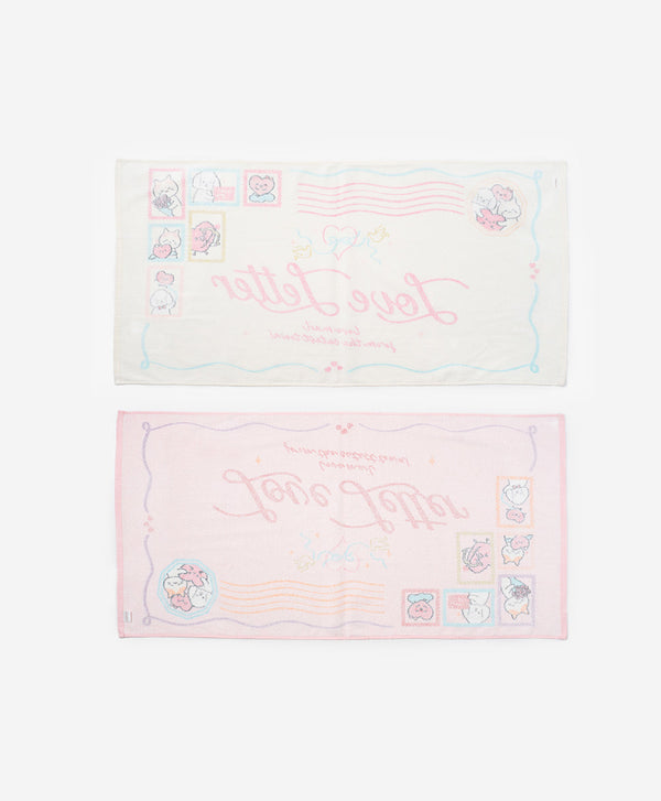Love Letter From The Cutest Town Cotton Muslin Bath Towel (1pc)