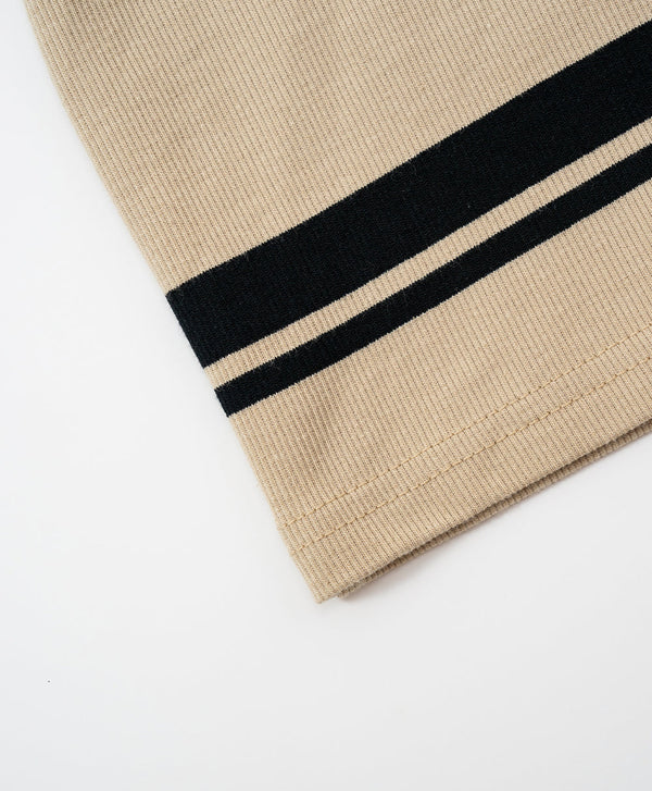 Peekaboo Striped Polo Shirt