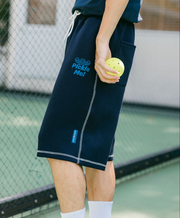 Pickle Me Men‘s Contrast Drawstring Sweatshorts
