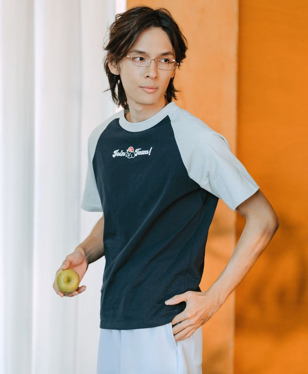 F.H.C Unisex Crew Neck Raglan Sleeves Tee