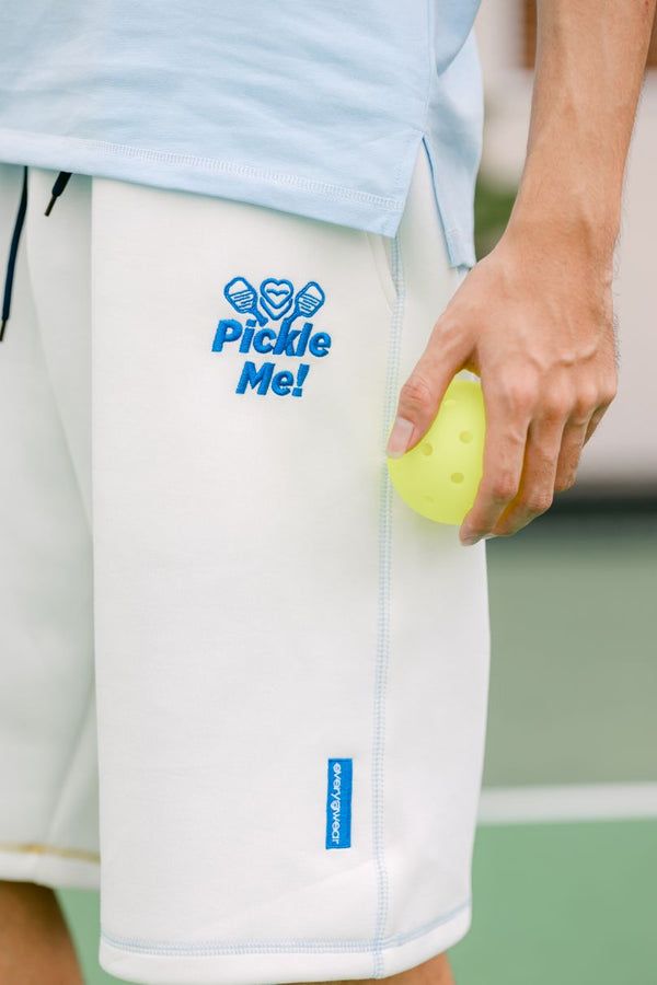 Pickle Me Men‘s Contrast Drawstring Sweatshorts