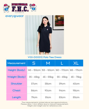 F.H.C Short Sleeves Polo Tee Dress