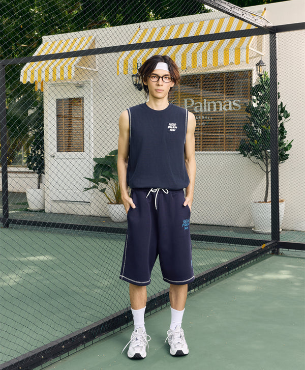 Pickle Me Men‘s Contrast Drawstring Sweatshorts