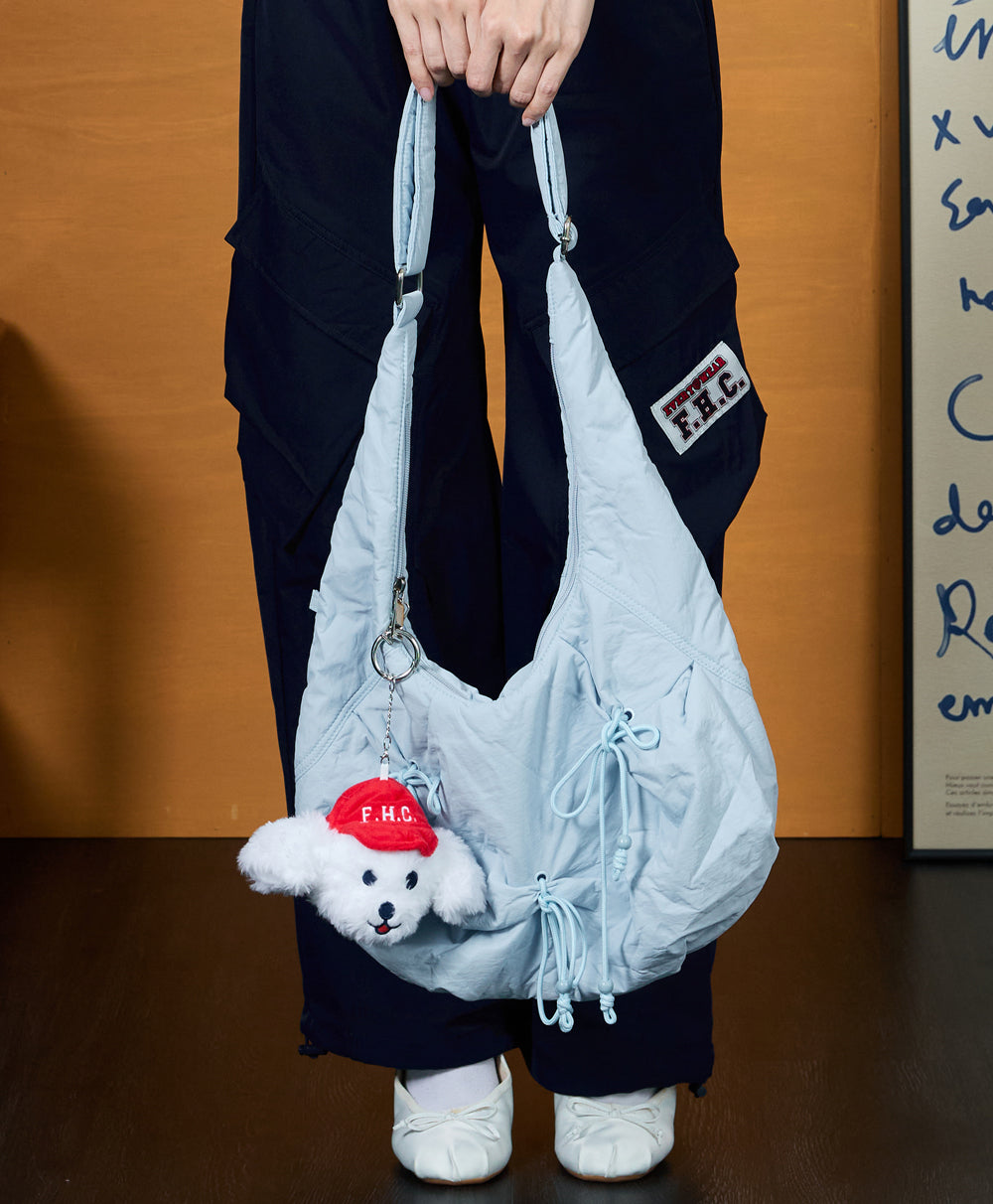 F.H.C Ribbon Dumpling Sling Tote Bag