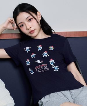 F.H.C Short Sleeves Relaxed Fit Tee