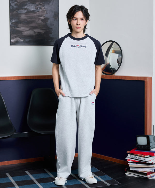 F.H.C Unisex Crew Neck Raglan Sleeves Tee