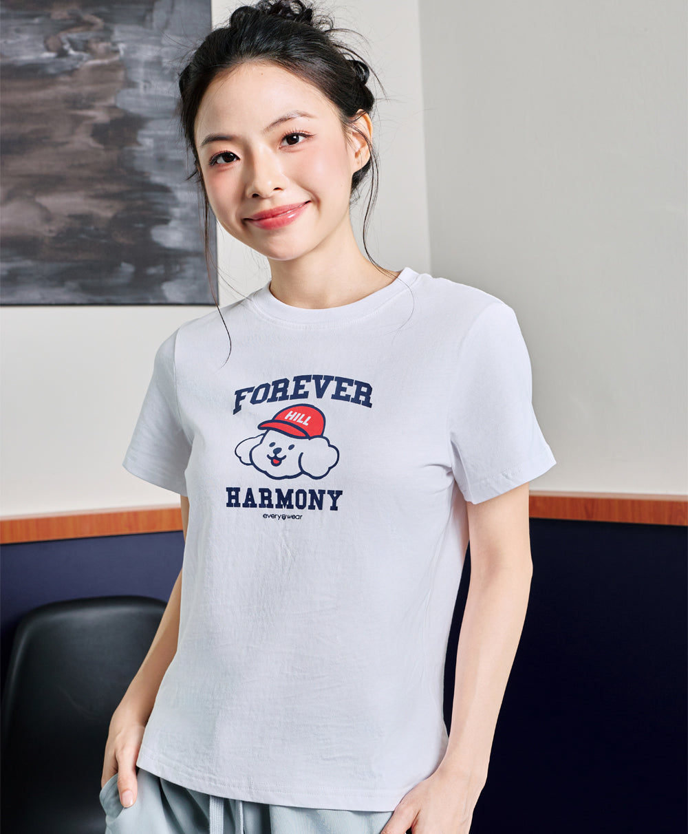 F.H.C Short Sleeves Relaxed Fit Tee