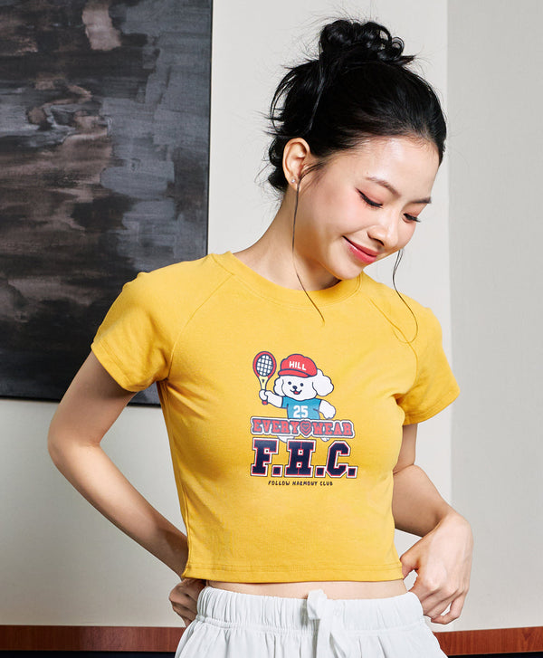F.H.C Short Sleeves Raglan Baby Tee