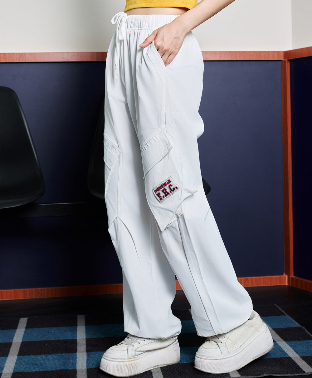 F.H.C Drawstring Cargo Long Pants