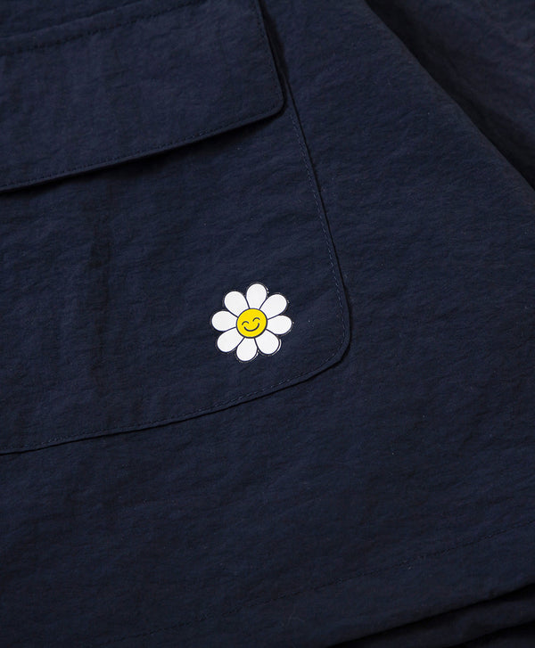 Smiling Every.wear Cargo Drawstring Crop Jacket