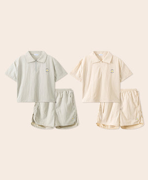 Smiling Every.wear Cargo Ribbon Bow Shorts