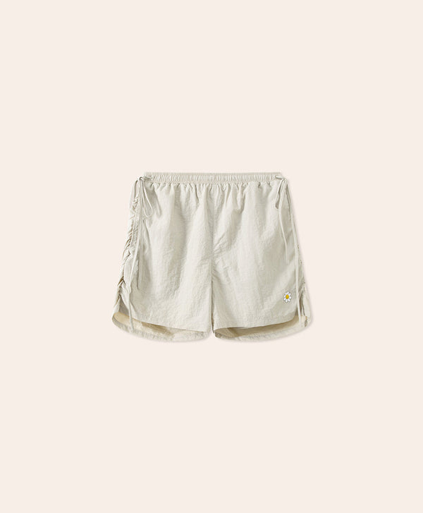 Smiling Every.wear Cargo Ribbon Bow Shorts