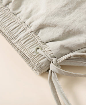 Smiling Every.wear Cargo Ribbon Bow Shorts