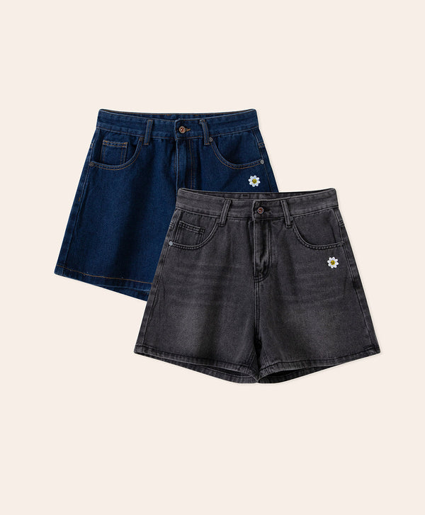 Smiling Every.wear Denim Shorts