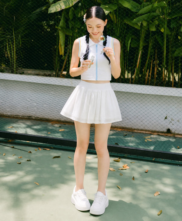 Pickle Me Pleated Skort